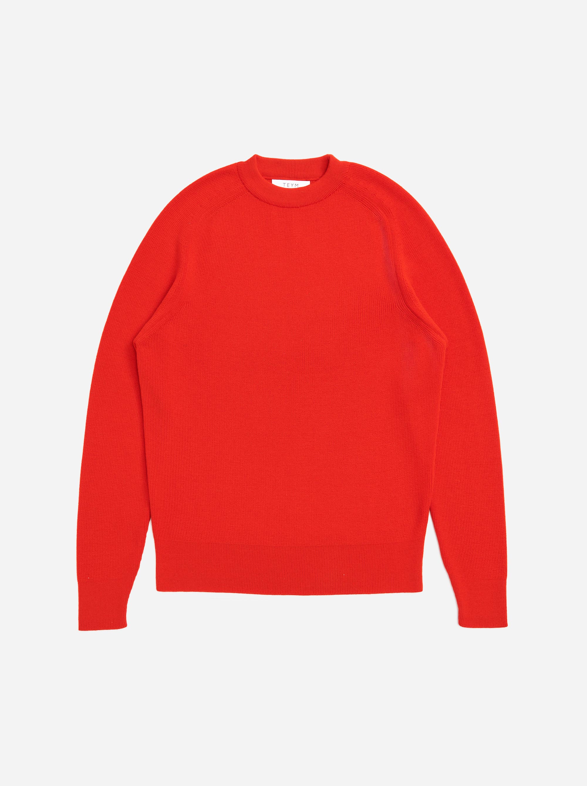 Teym - Crewneck - The Merino Sweater - Women - Red - 4