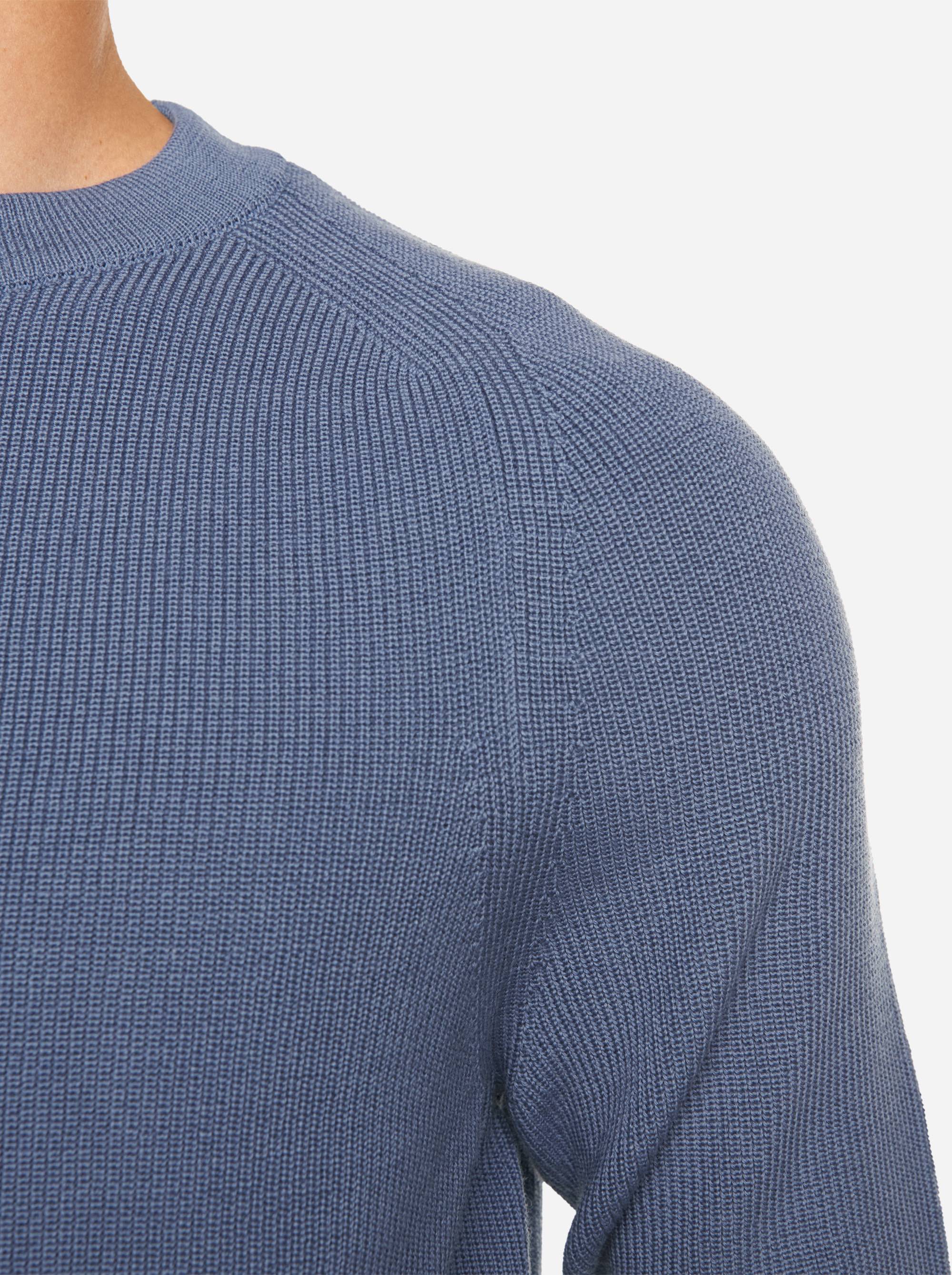 Teym - The Merino Sweater - Men - Sky blue - 3