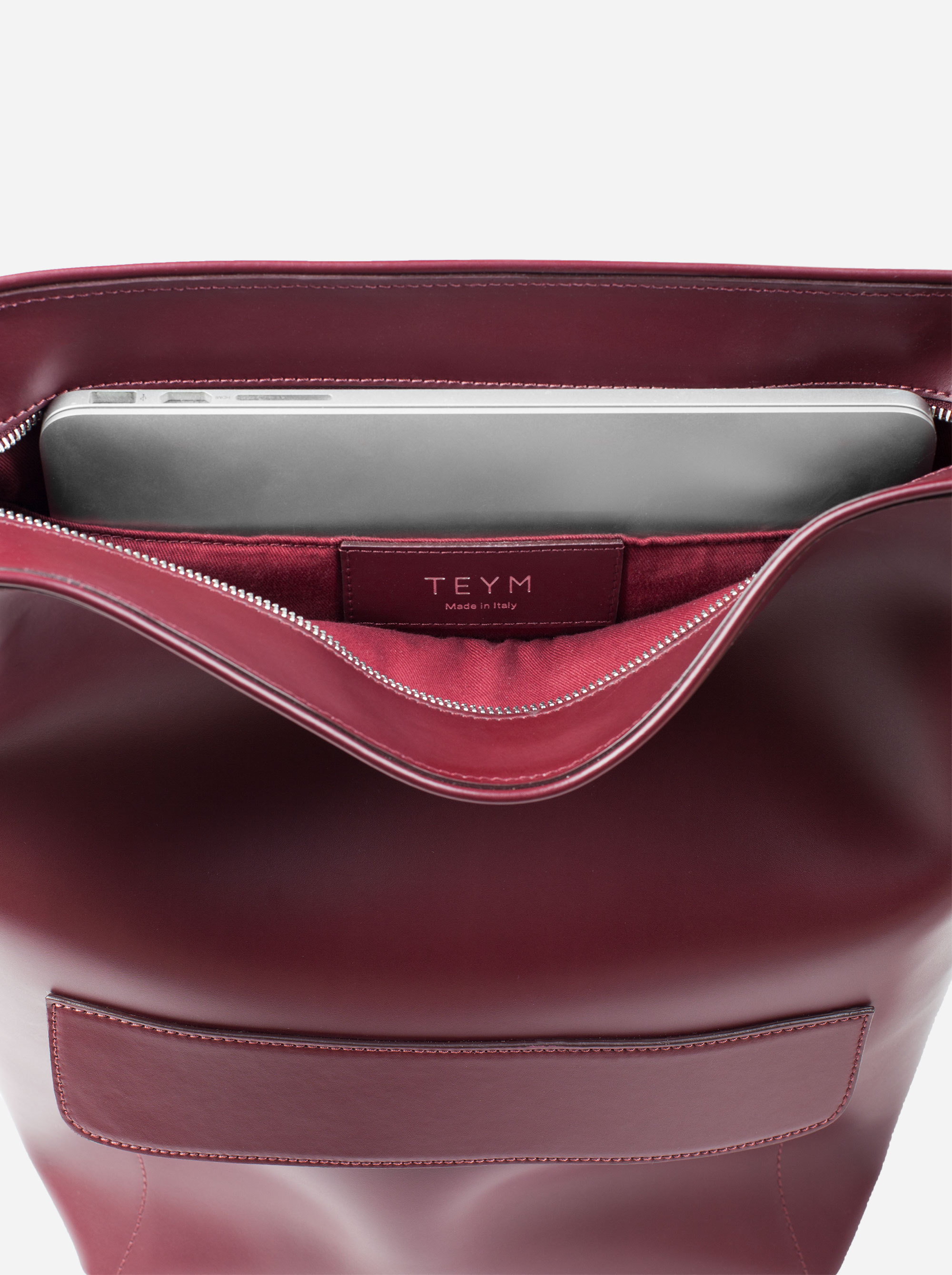 Teym - The Shoulder Bag - Burgundy - 2