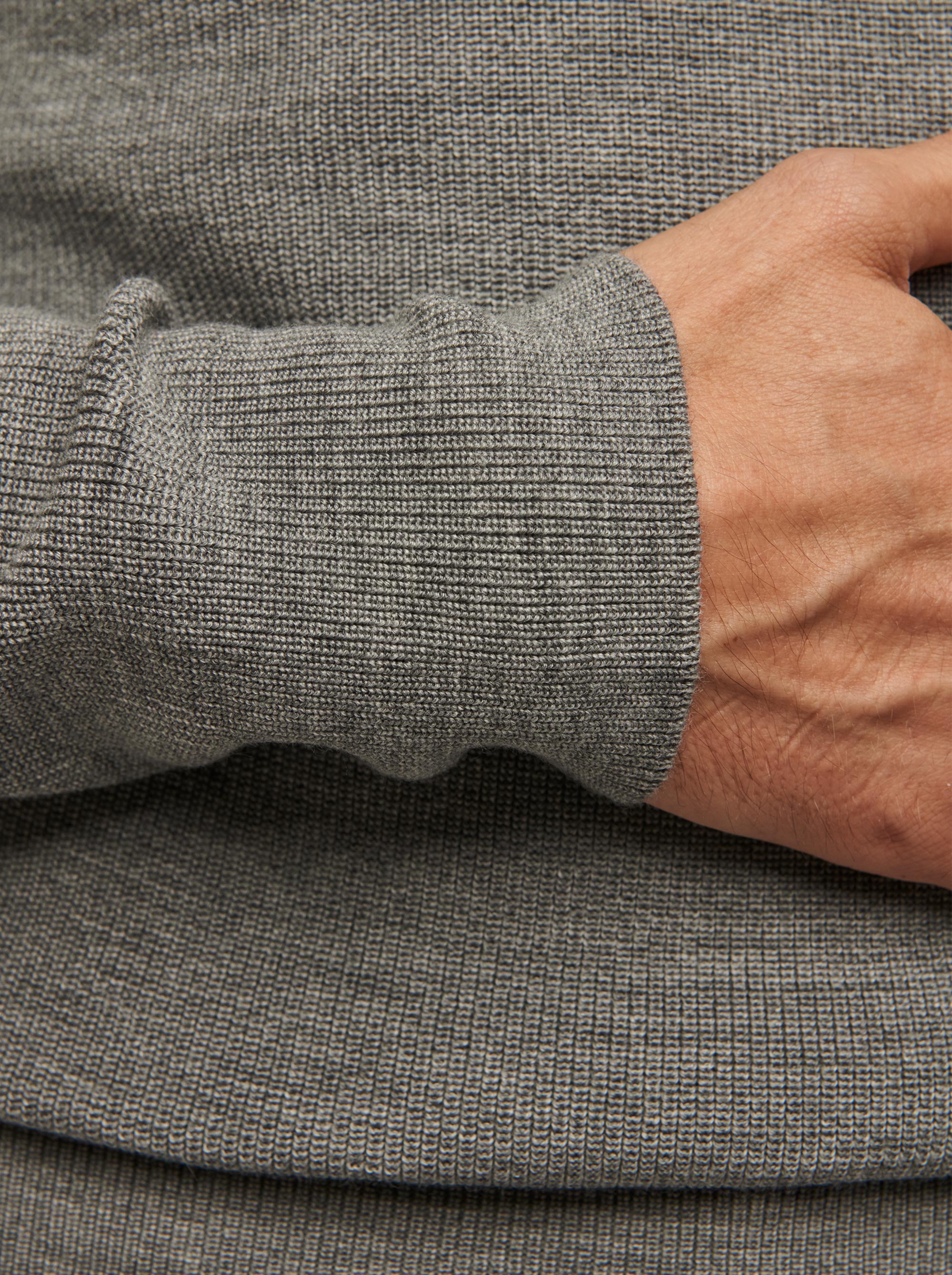 Teym - Turtleneck - The Merino Sweater - Men - Grey - 2