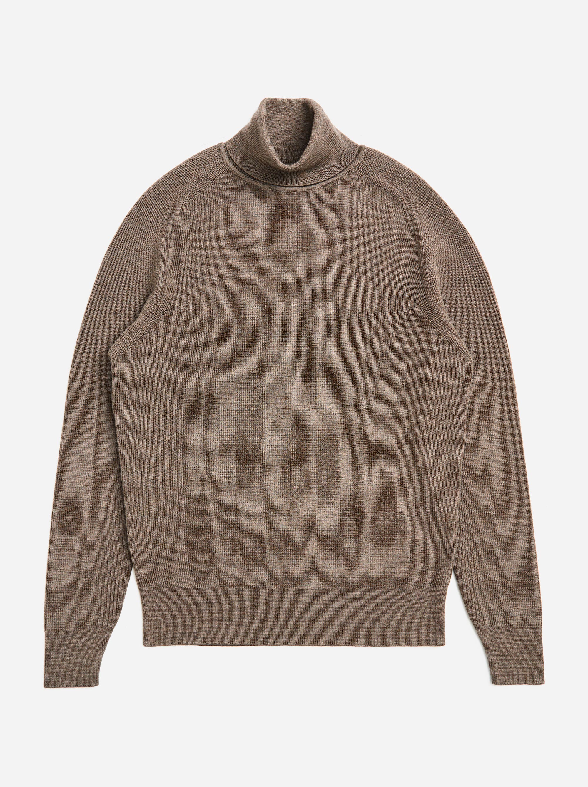 Teym - Turtleneck - The Merino Sweater - Men - Grey - 4