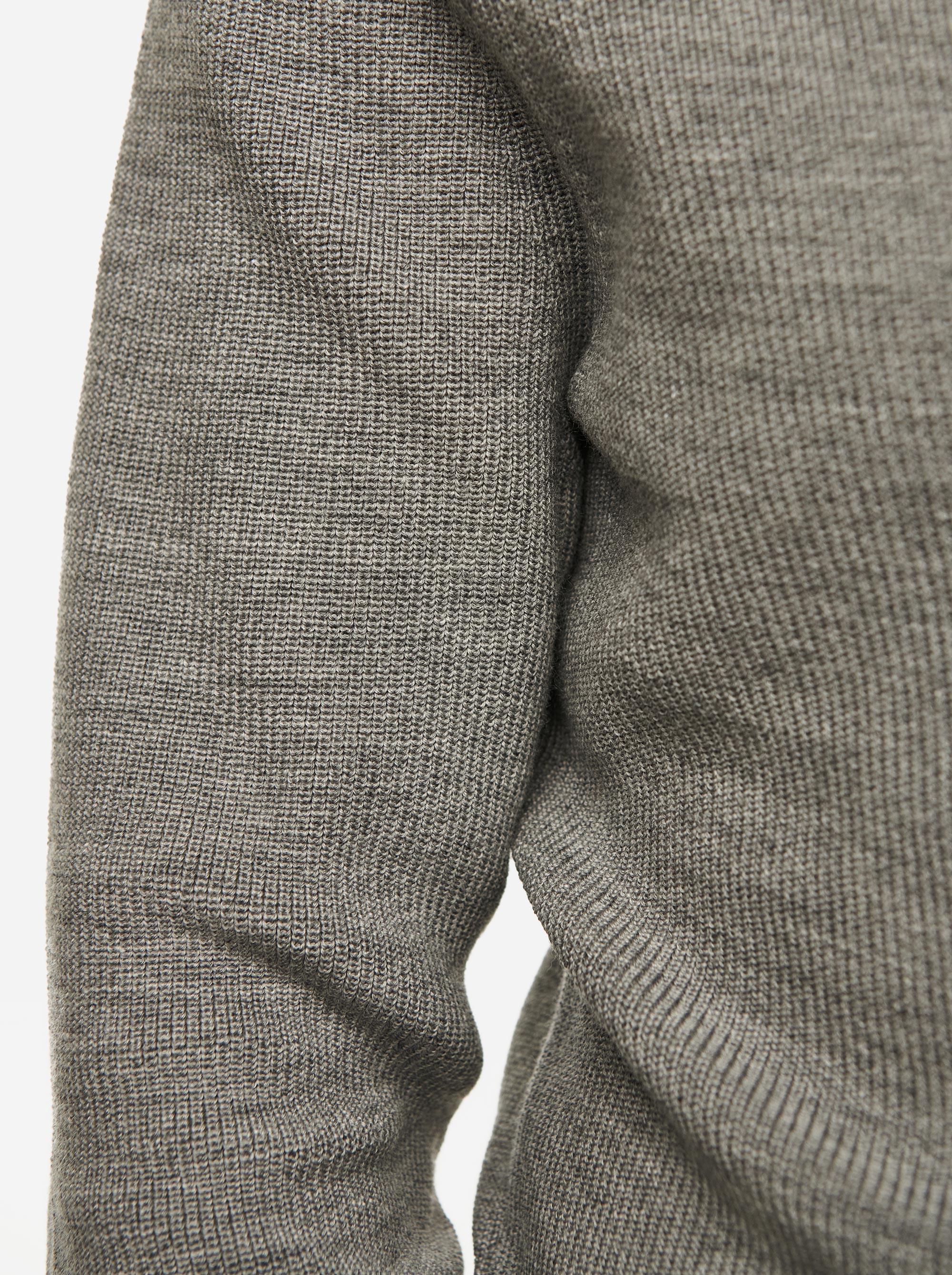 Teym - V-Neck - The Merino Sweater - Men - Grey - 5