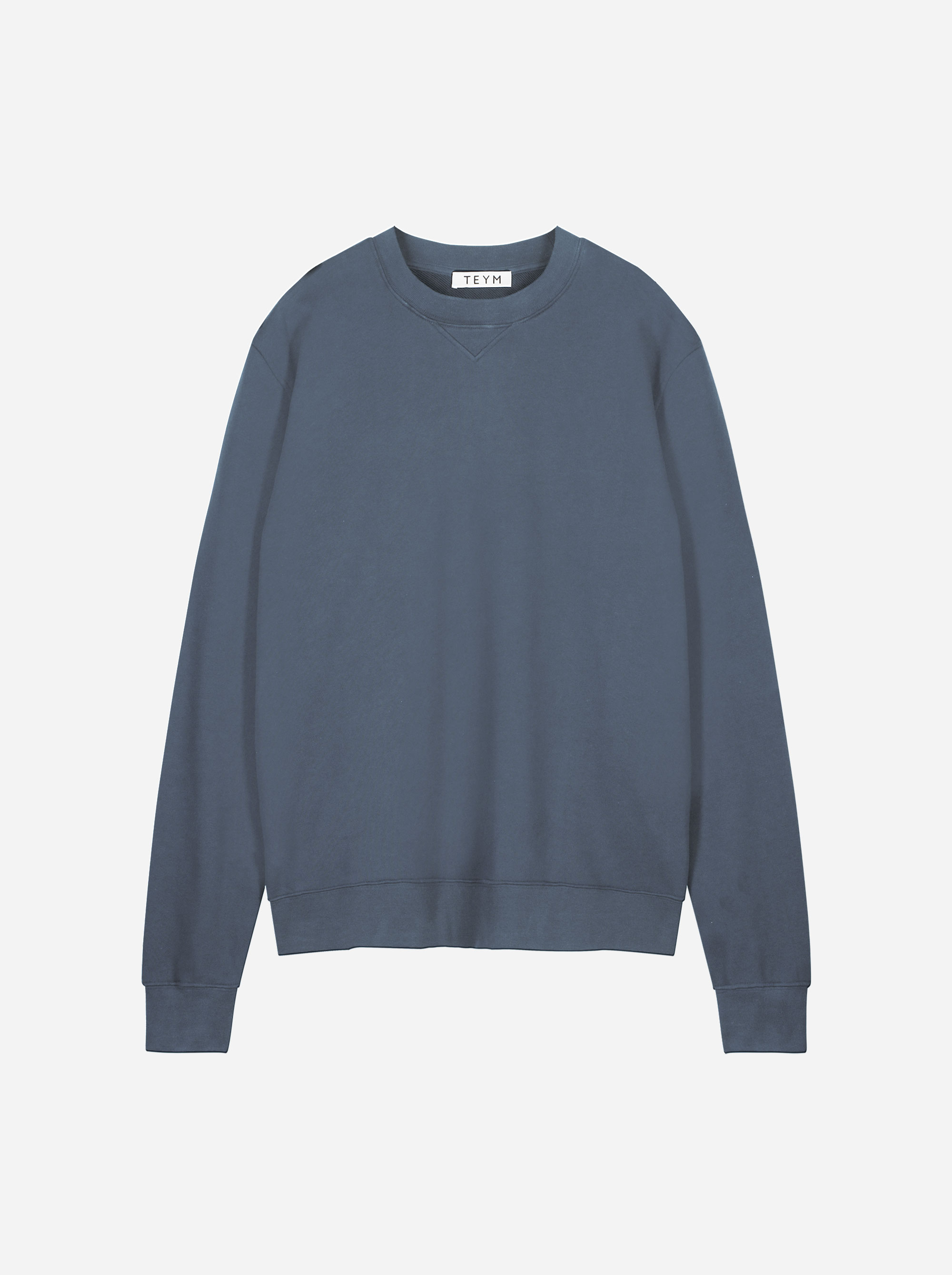 Teym - The Sweatshirt - Men - Blue Grey - 3