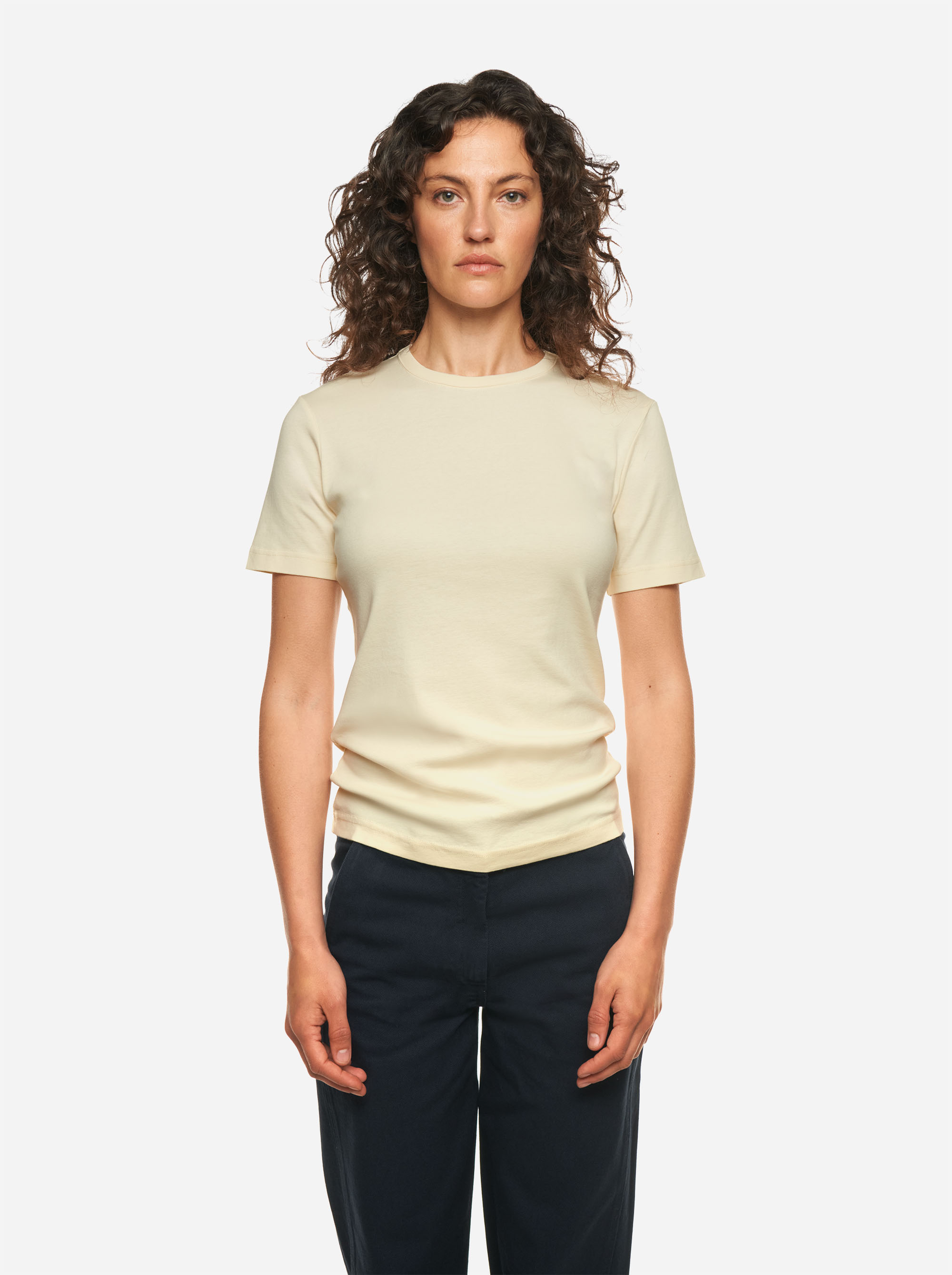 Teym - The T-Shirt - Women - Off-white - 1