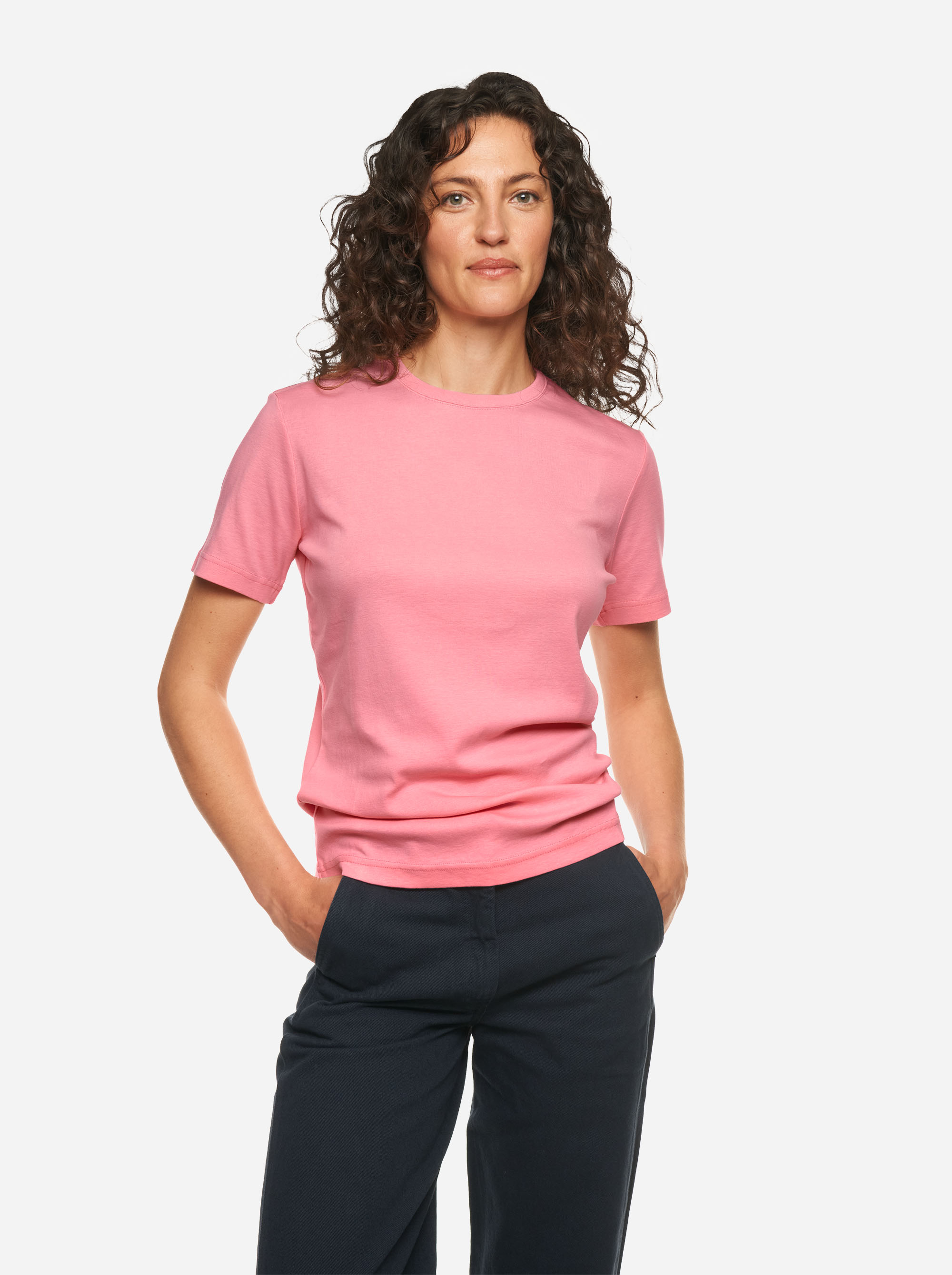 Teym - The T-Shirt - Women - Pink - 1