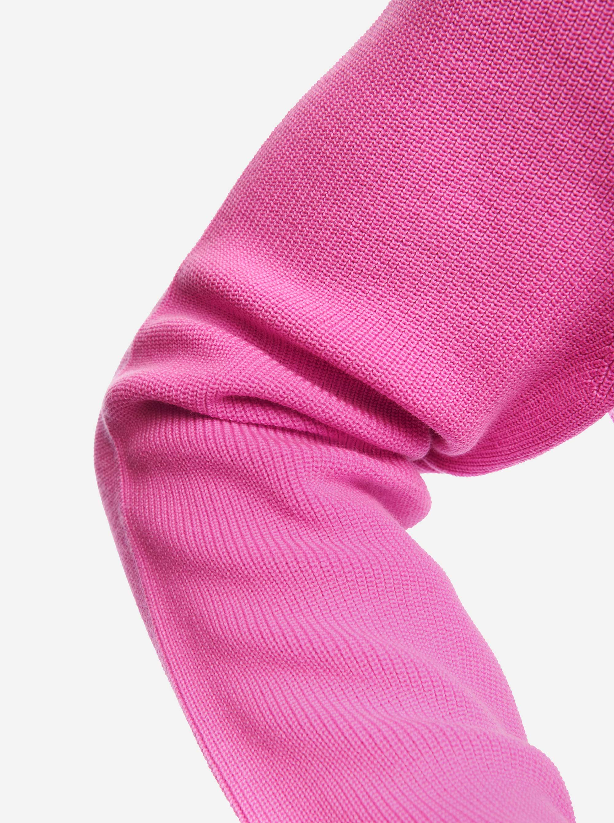 Teym - The Merino Sweater - Crewneck - Men - Bright Pink - 6
