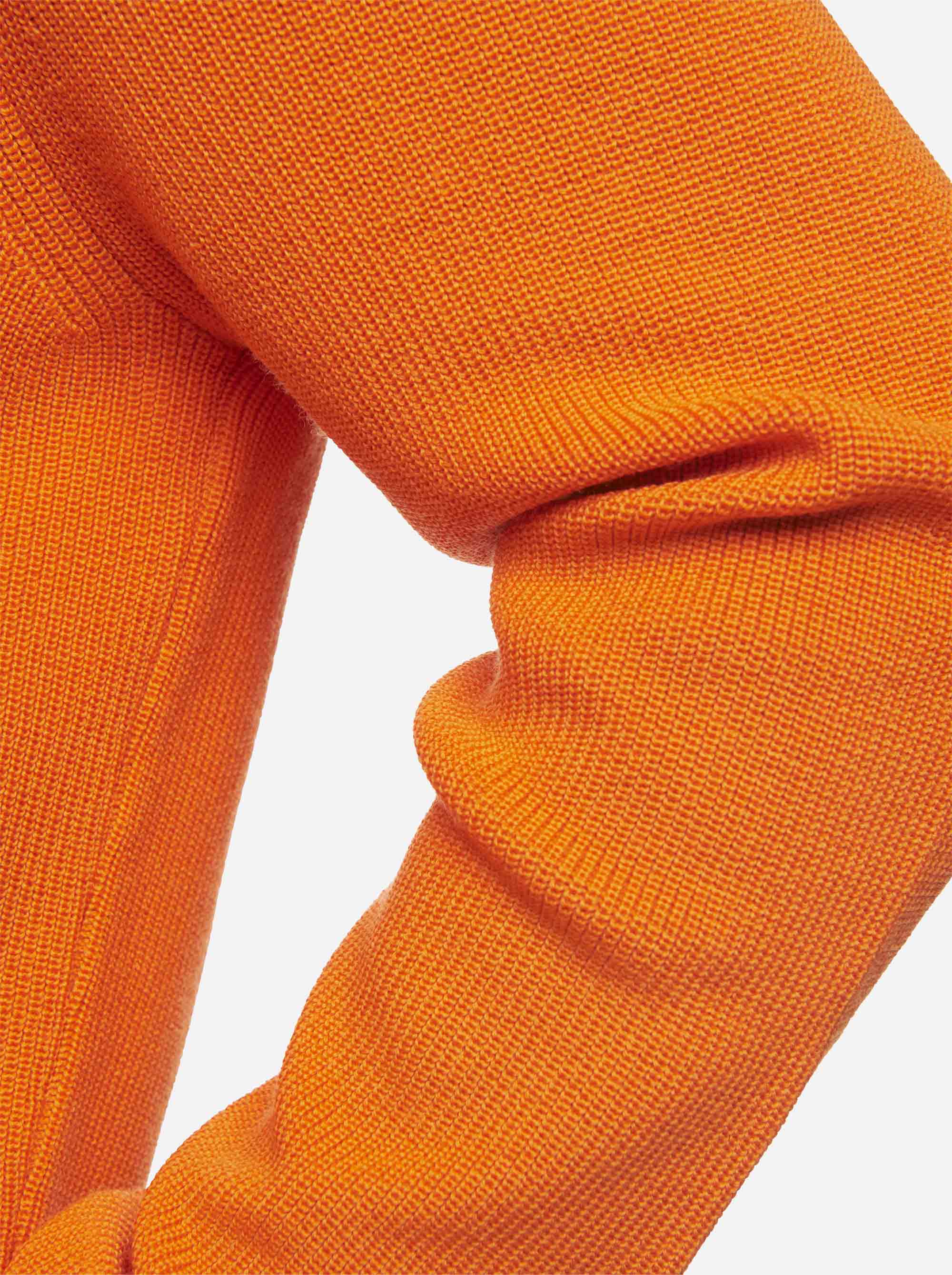 Teym - The Merino Sweater - Crewneck - Men - Orange - 3