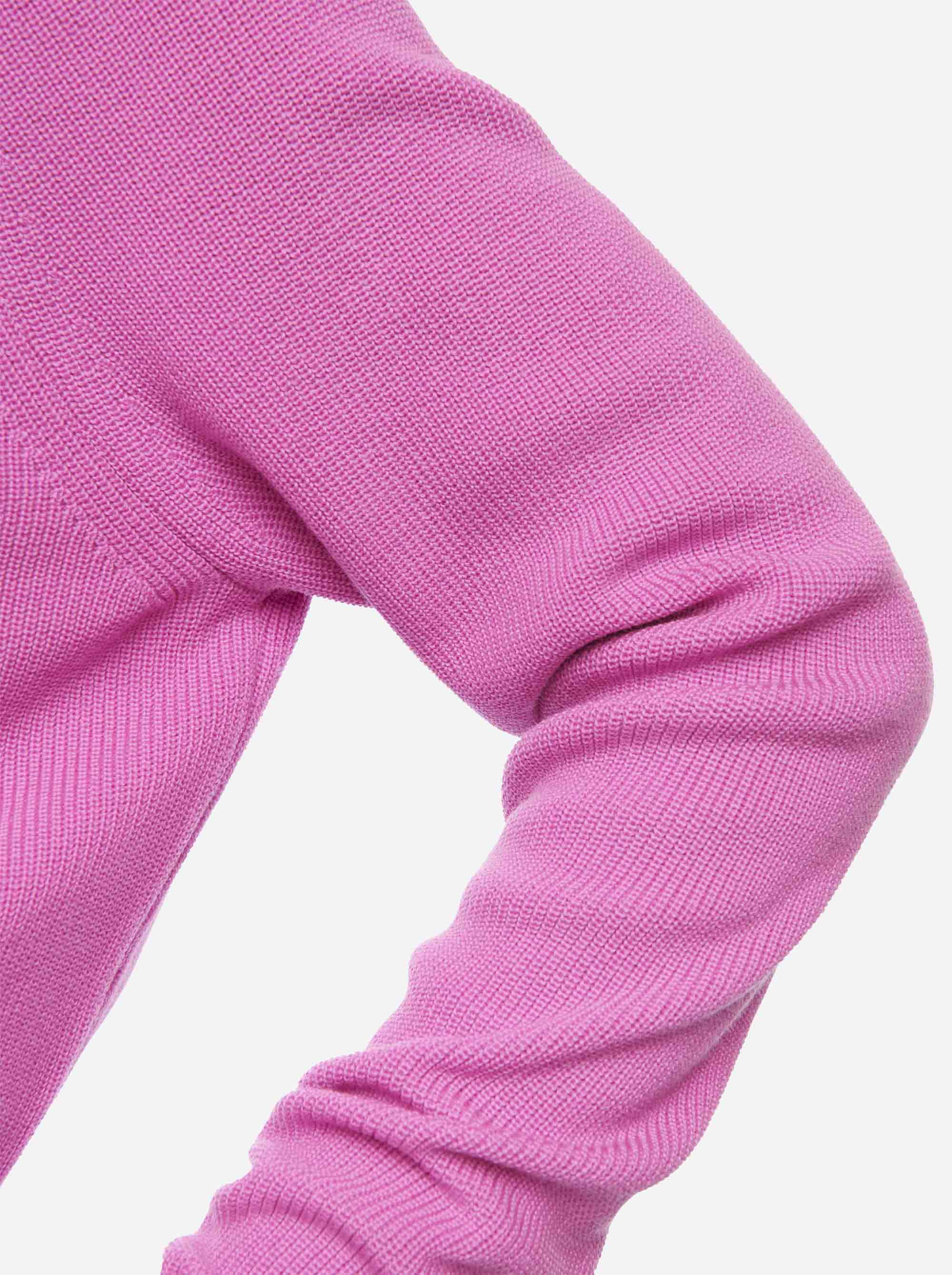 Teym - The Merino Sweater - Crewneck - Women - Bright Pink - 4