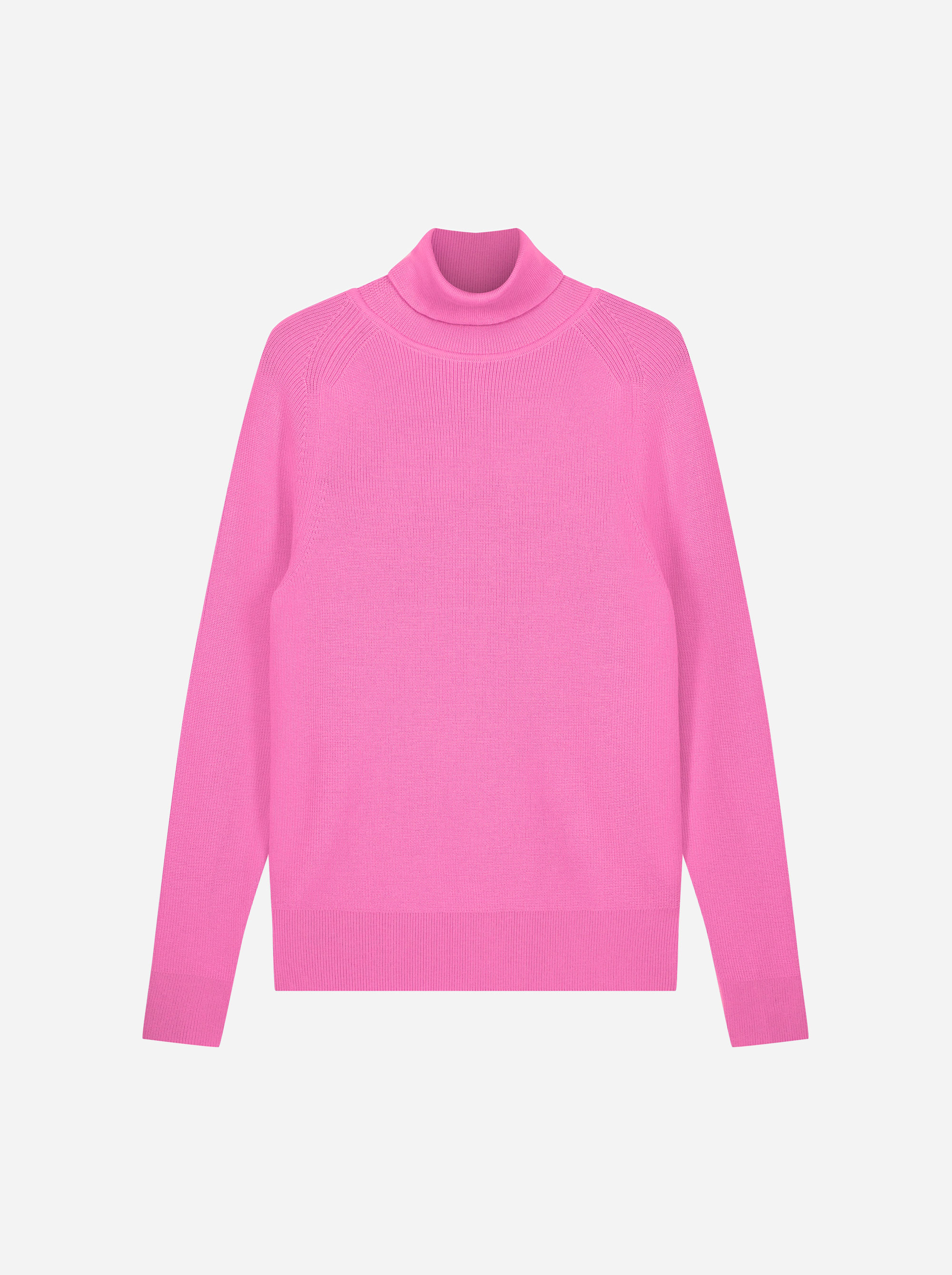 Teym - Turtleneck - The Merino Sweater - Men - Bright Pink - 3